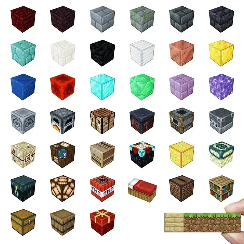 Blocos Magnéticos -  Peças Magnéticas para Montagem Livre