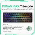 Teclado Mecânico Akko MonsGeek FUN60 – RGB, Switch Magnético e Alta Performance