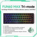 Teclado Mecânico Akko MonsGeek FUN60 – RGB, Switch Magnético e Alta Performance