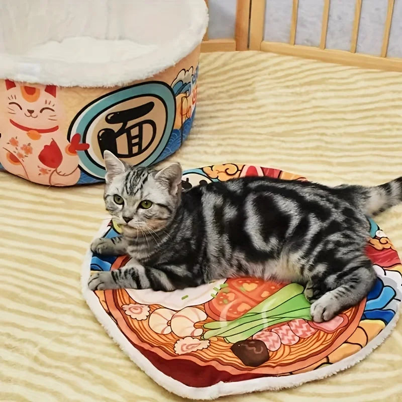 Cama Aconchegante para Gatos – Macia, Segura e Fácil de Limpar