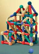 Super Kit Magnético de Construção – Diversão Inteligente para Crianças