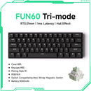 Teclado Mecânico Akko MonsGeek FUN60 – RGB, Switch Magnético e Alta Performance