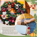 Ursinho de Natal com Gorro e Cachecol – Enfeite Fofo para Decoração e Presentes 🎅🧸