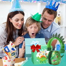 Fone Infantil Antirruído com Estilo Dinossauro – Conforto e Proteção Auditiva