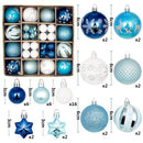 🎁 Kit 44 Bolas de Natal Decorativas – Enfeites Premium 3 a 6cm para Árvore e Decoração de Fim de Ano