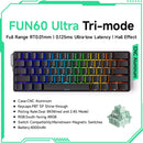 Teclado Mecânico Akko MonsGeek FUN60 – RGB, Switch Magnético e Alta Performance