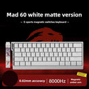 Teclado Mecânico Gamer Profissional MAD60/68 - Switch Magnético