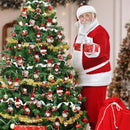 🎅 Kit 36 Enfeites de Natal Quebra-Nozes e Duendes – Pendentes Decorativos em Madeira para Árvore e Ambientes