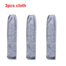 Esfregão Mop com Haste de Aço e Capa Lavável – Limpeza Rápida e Eficiente