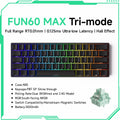 Teclado Mecânico Akko MonsGeek FUN60 – RGB, Switch Magnético e Alta Performance