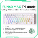 Teclado Mecânico Akko MonsGeek FUN60 – RGB, Switch Magnético e Alta Performance