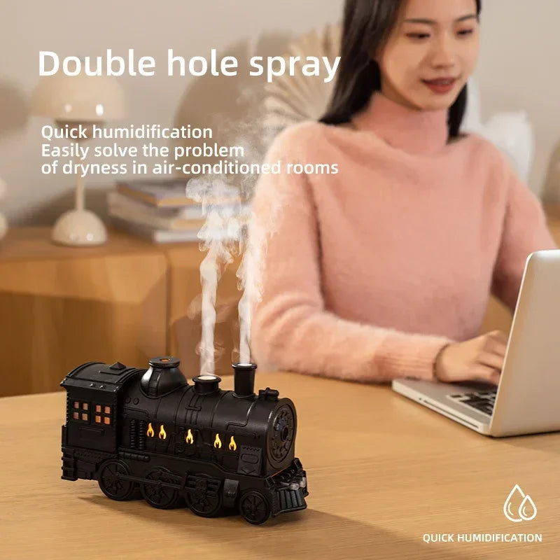 Umidificador Portátil de Mesa – Compacto, Silencioso e Decorativo