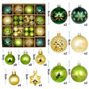 🎁 Kit 44 Bolas de Natal Decorativas – Enfeites Premium 3 a 6cm para Árvore e Decoração de Fim de Ano