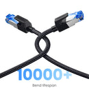 UGREEN Cat 8 TurboNet™ – Cabo Gamer 40Gbps com Conector Banhado a Ouro