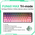 Teclado Mecânico Akko MonsGeek FUN60 – RGB, Switch Magnético e Alta Performance