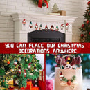 🎅 Kit 36 Enfeites de Natal Quebra-Nozes e Duendes – Pendentes Decorativos em Madeira para Árvore e Ambientes