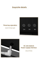 Umidificador 3 em 1 - Luz, Vapor e Aromaterapia em um Só Produto