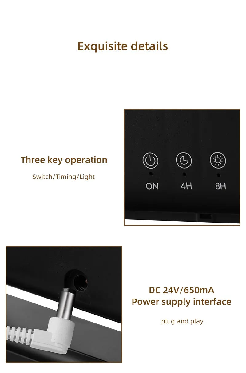 Umidificador 3 em 1 - Luz, Vapor e Aromaterapia em um Só Produto