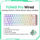 Teclado Mecânico Akko MonsGeek FUN60 – RGB, Switch Magnético e Alta Performance