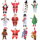 🎅 Fantasia Inflável Natalina – Modelos Divertidos (Papai Noel, Boneco de Neve, Rena, Árvore e Mais!)