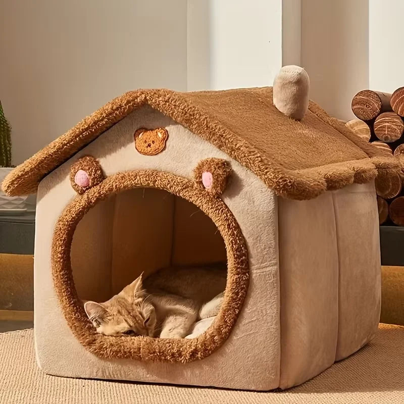 Caminha Dobrável para Gatos e Cães Pequenos