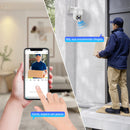 Câmera de Segurança com Lente Dupla – Imagem HD e Ampla Cobertura