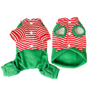 Macacão de Natal Pet – Fantasia de Rena 🦌 | Roupa Quentinha para Cães e Gatos