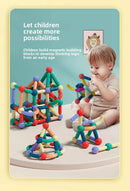 Super Kit Magnético de Construção – Diversão Inteligente para Crianças