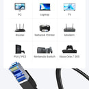 UGREEN Cat 8 TurboNet™ – Cabo Gamer 40Gbps com Conector Banhado a Ouro