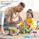 Super Kit Magnético de Construção – Diversão Inteligente para Crianças
