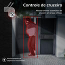 Câmera de Segurança com Lente Dupla – Imagem HD e Ampla Cobertura