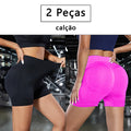 Short Modelador Fitness Seamless – Cintura Alta, Levanta Bumbum e Sem Costuras
