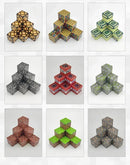 Blocos Magnéticos -  Peças Magnéticas para Montagem Livre