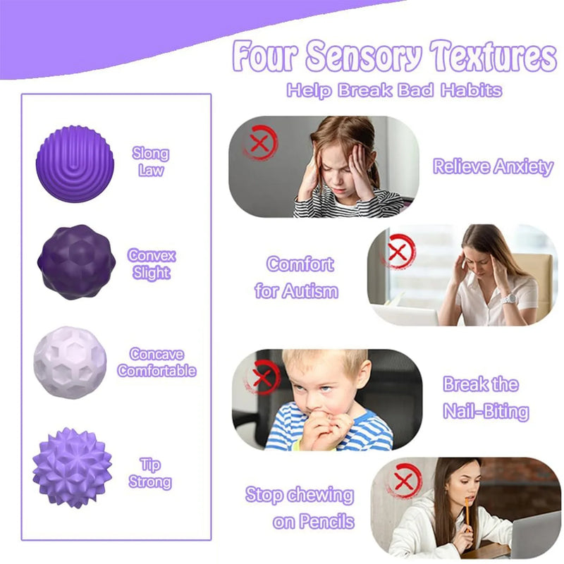 Bolinhas Magnéticas Sensorial Antiestresse – Kit Terapêutico para Ansiedade, Foco e Relaxamento