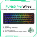 Teclado Mecânico Akko MonsGeek FUN60 – RGB, Switch Magnético e Alta Performance