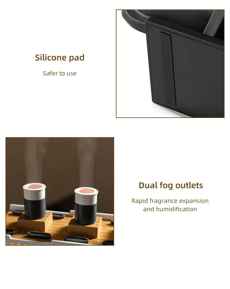 Umidificador 3 em 1 - Luz, Vapor e Aromaterapia em um Só Produto